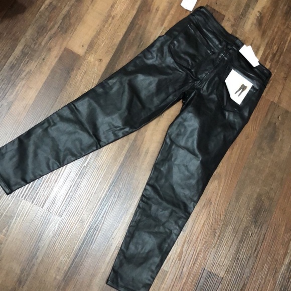 Social Standard by sanctuary mid rise ankle skinny pants coated finish - Picture 7 of 14